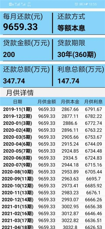 复利计算器截图4