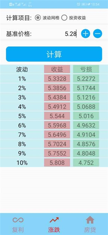 复利计算器截图3