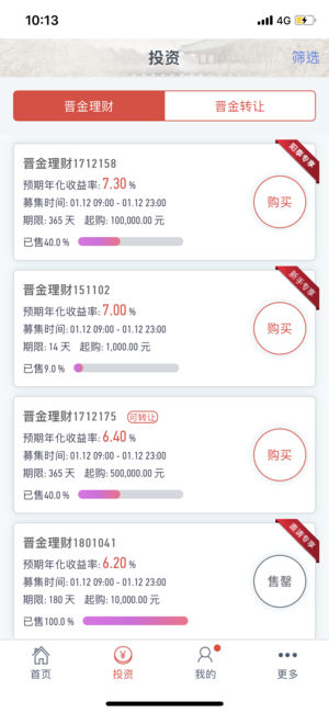 晋金所截图5