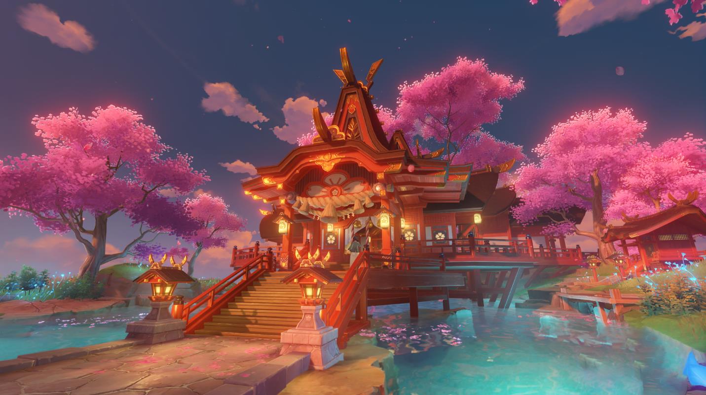 原神鸣神大社结界怎么解开