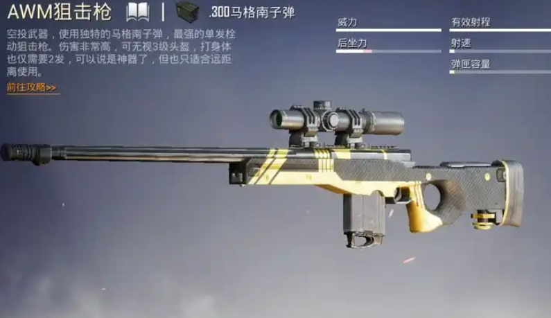 绝地求生什么狙伤害高
