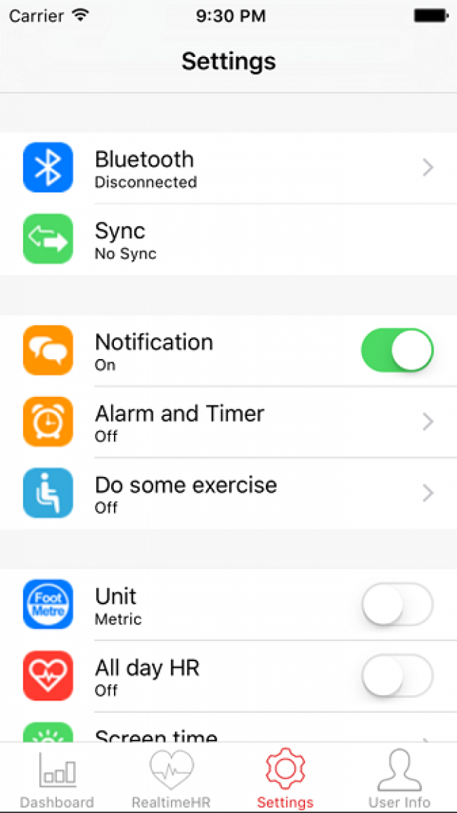 hpluswatch手环截图1