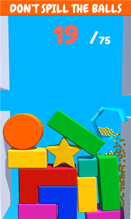 积木消除掉落3d截图2
