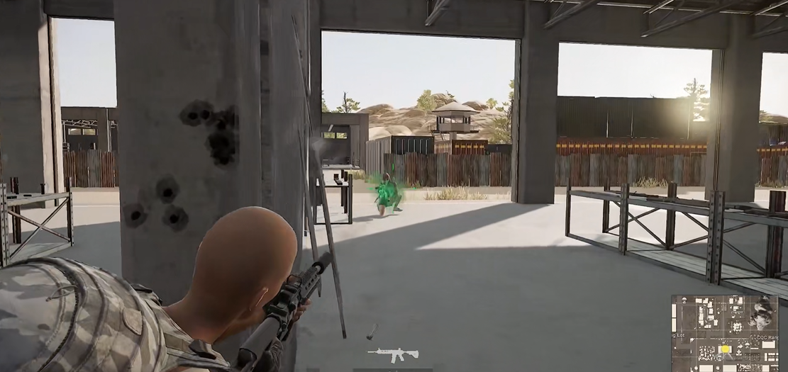 绝地求生如何腰射后开镜