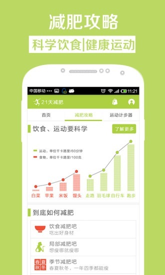 掌上21天减肥瘦身法截图1
