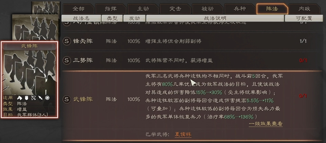 三国志战略版什么队伍克制武峰阵