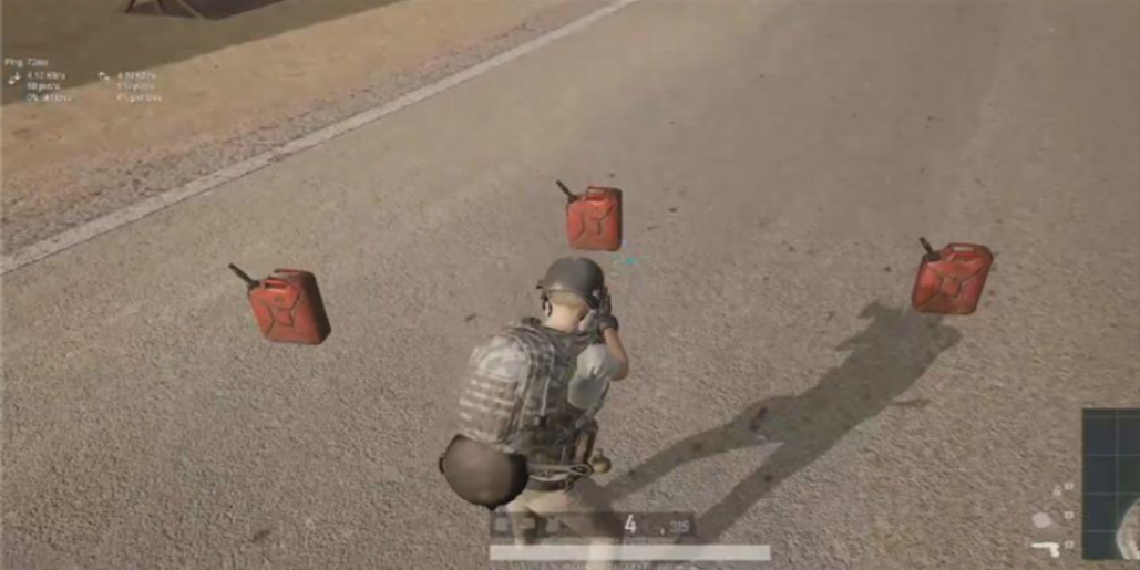 绝地求生怎么装油