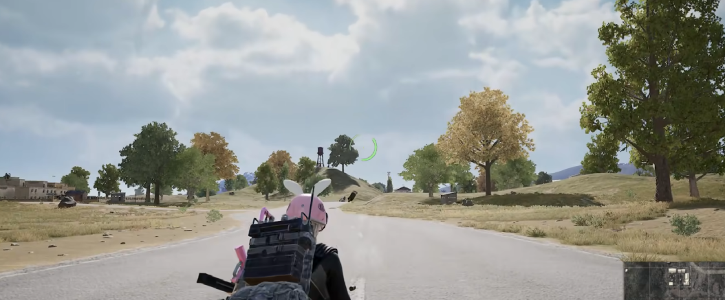 绝地求生怎么烟丟脚下