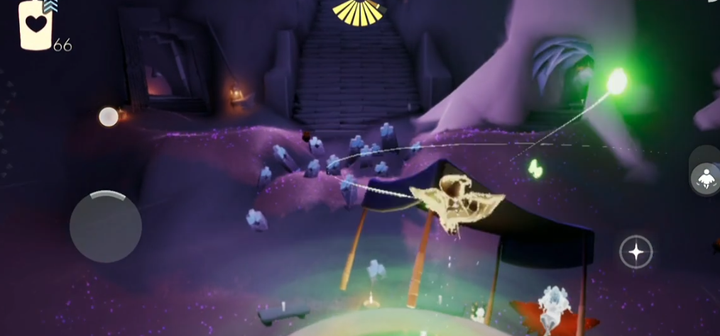 光遇如何在女巫派对中挂机