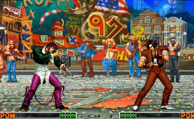 拳皇97怎么控制小跳