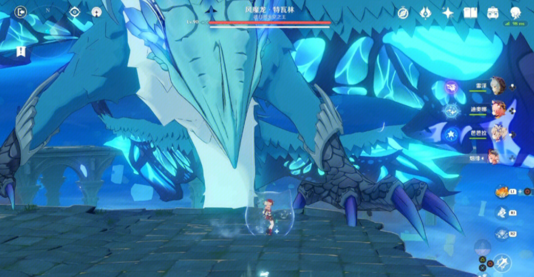 原神单手剑怎么打风魔龙