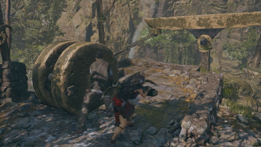 古墓丽影暗影第三关怎么过