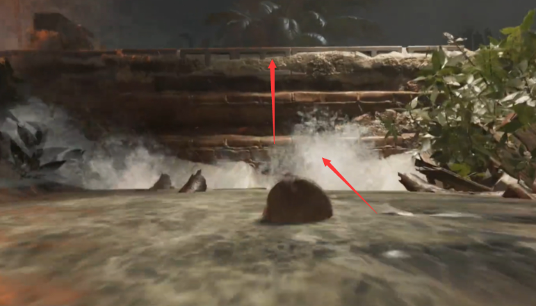 古墓丽影暗影灭顶洪流怎么过