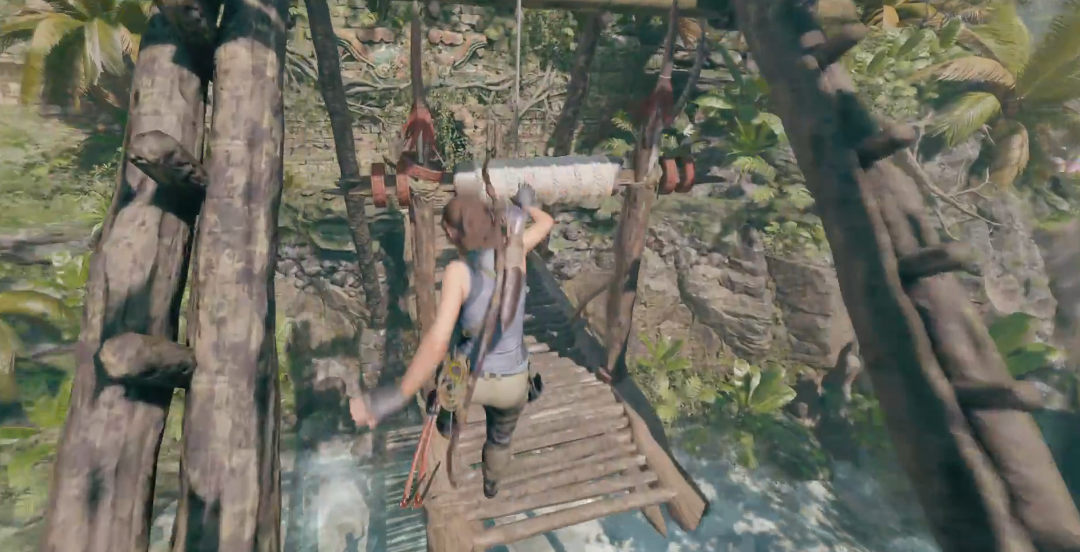 古墓丽影9断桥怎么过