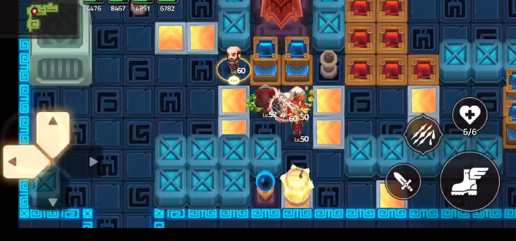 坎公骑冠剑迷宫48关怎么打