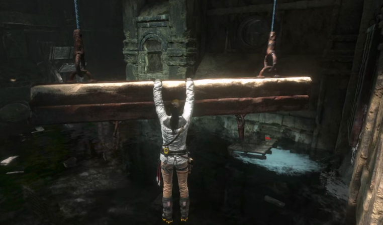 古墓丽影崛起平衡木怎么摆动