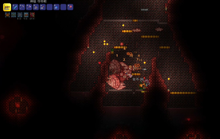 泰拉瑞亚打什么怪掉金币