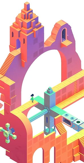 纪念碑谷2第十关怎么弄