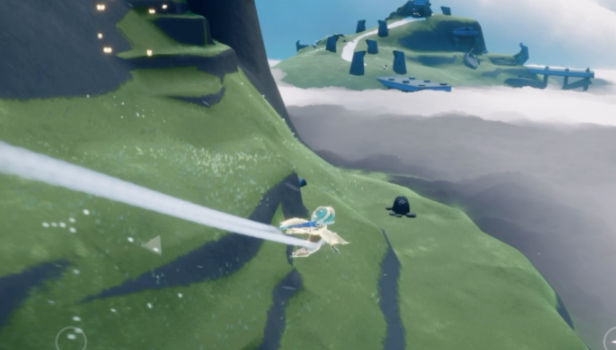 光遇云野门后面的城堡怎么进